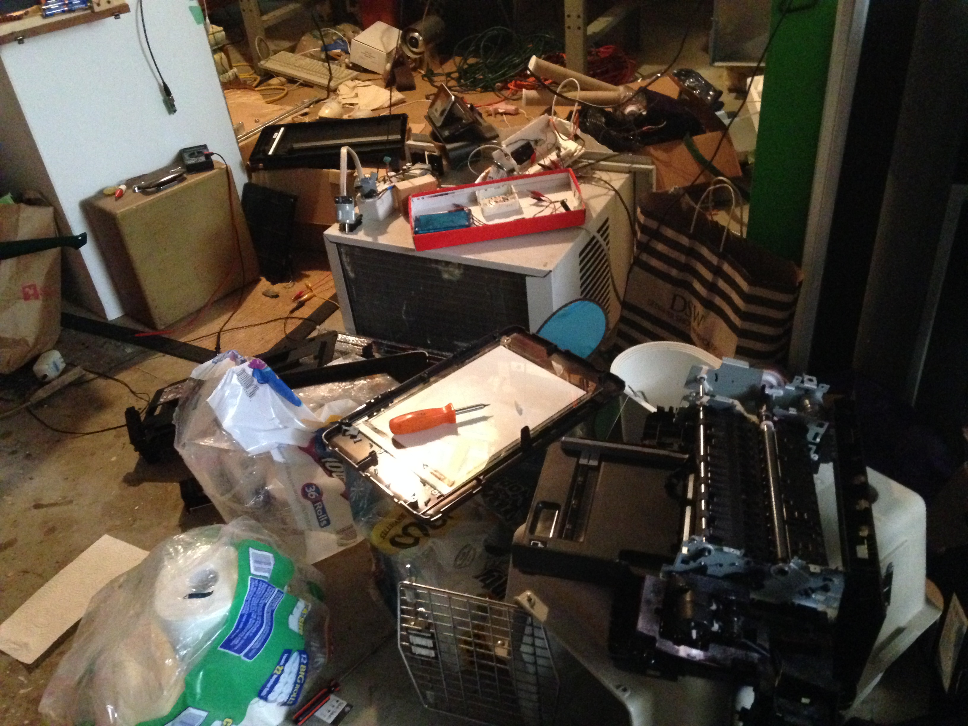printer mess